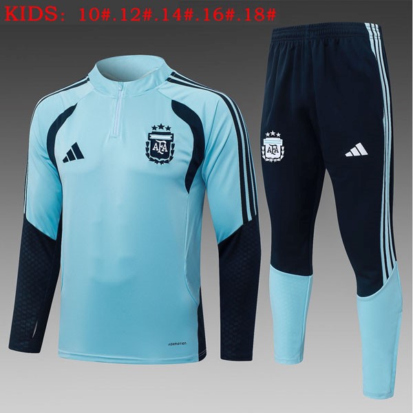 Ninos Sudadera De Training Argentina 2026/27 Azul 2